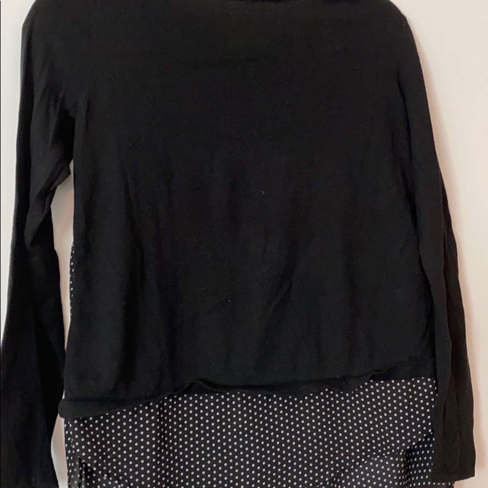 🔵Loft Sweater with Blouse back